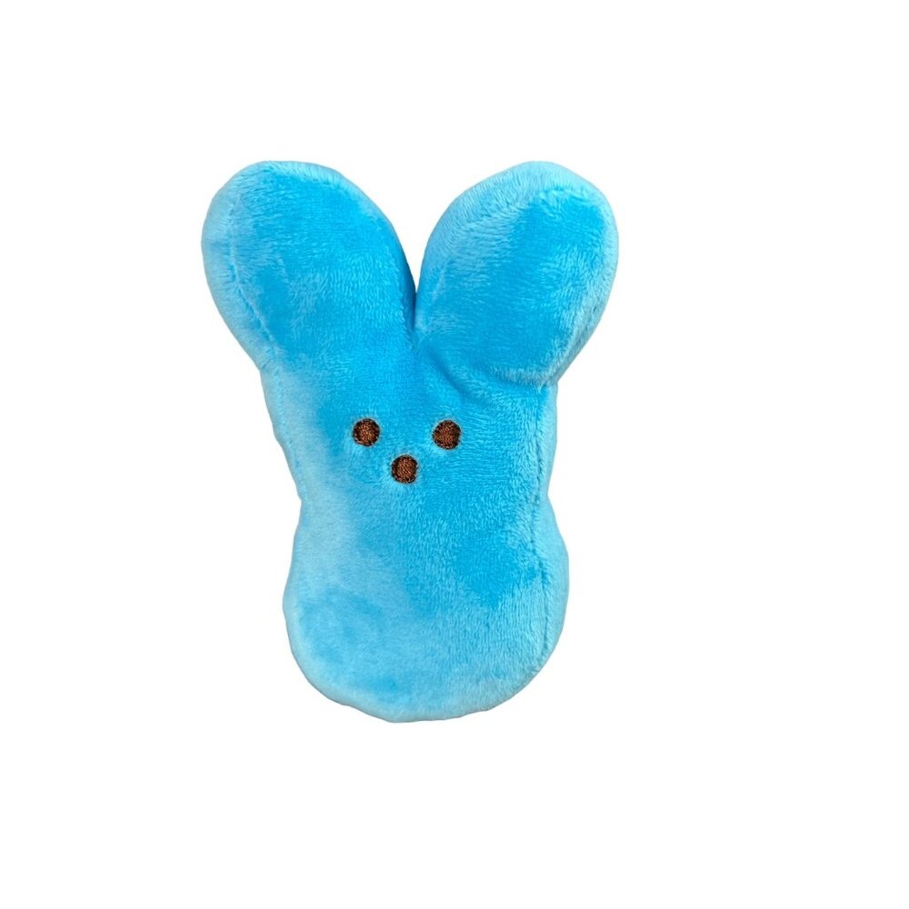 Peeps Blue Bunny Plush Toy - 6" Soft Stuffed Animal Easter